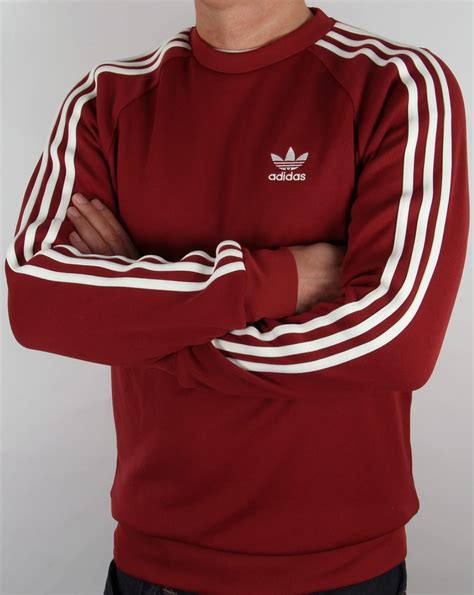 Adidas originals red sweatshirt